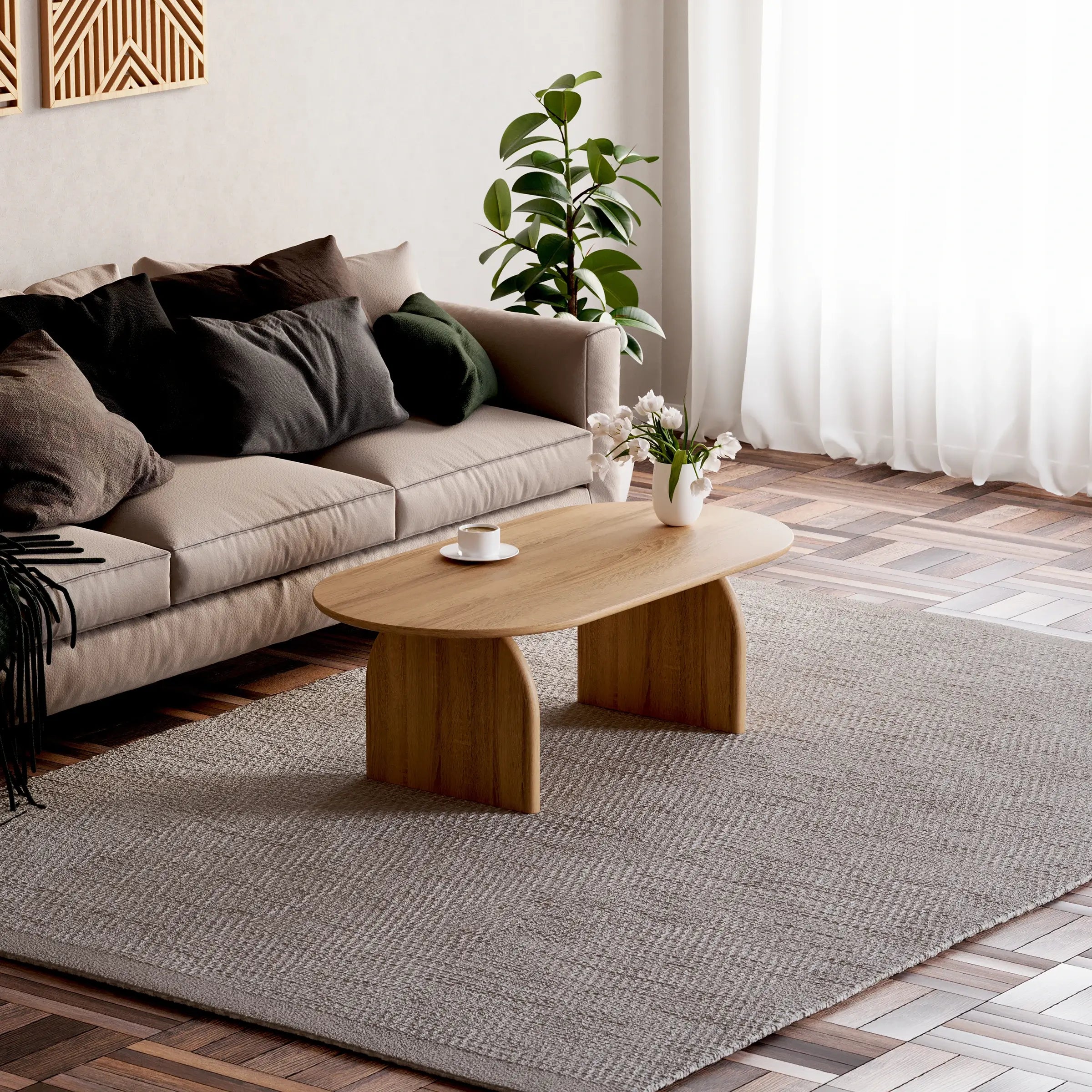 Coffee table: An elegant accent for a stylish and cozy interior