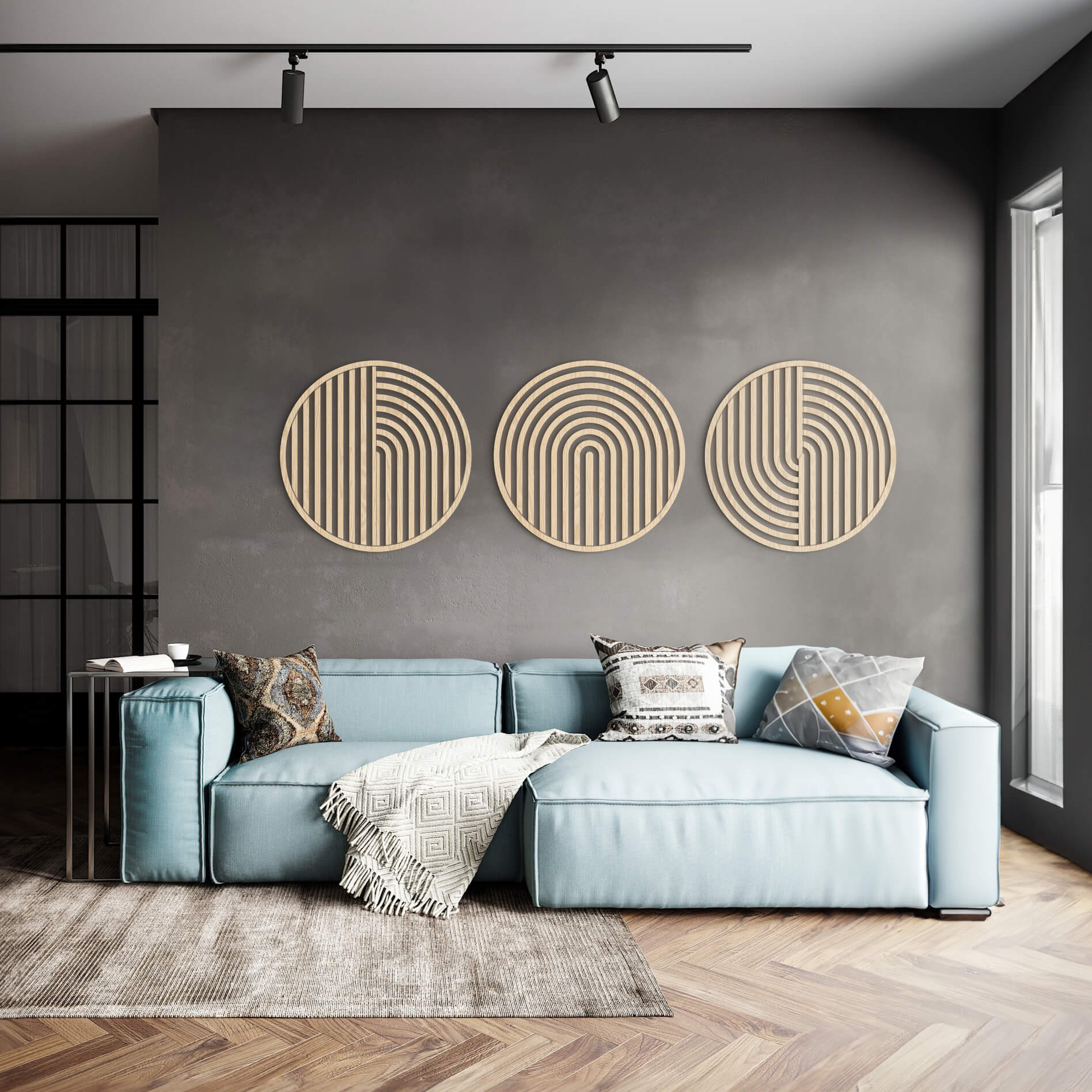 Geometric TrioSet 02 - wall decor