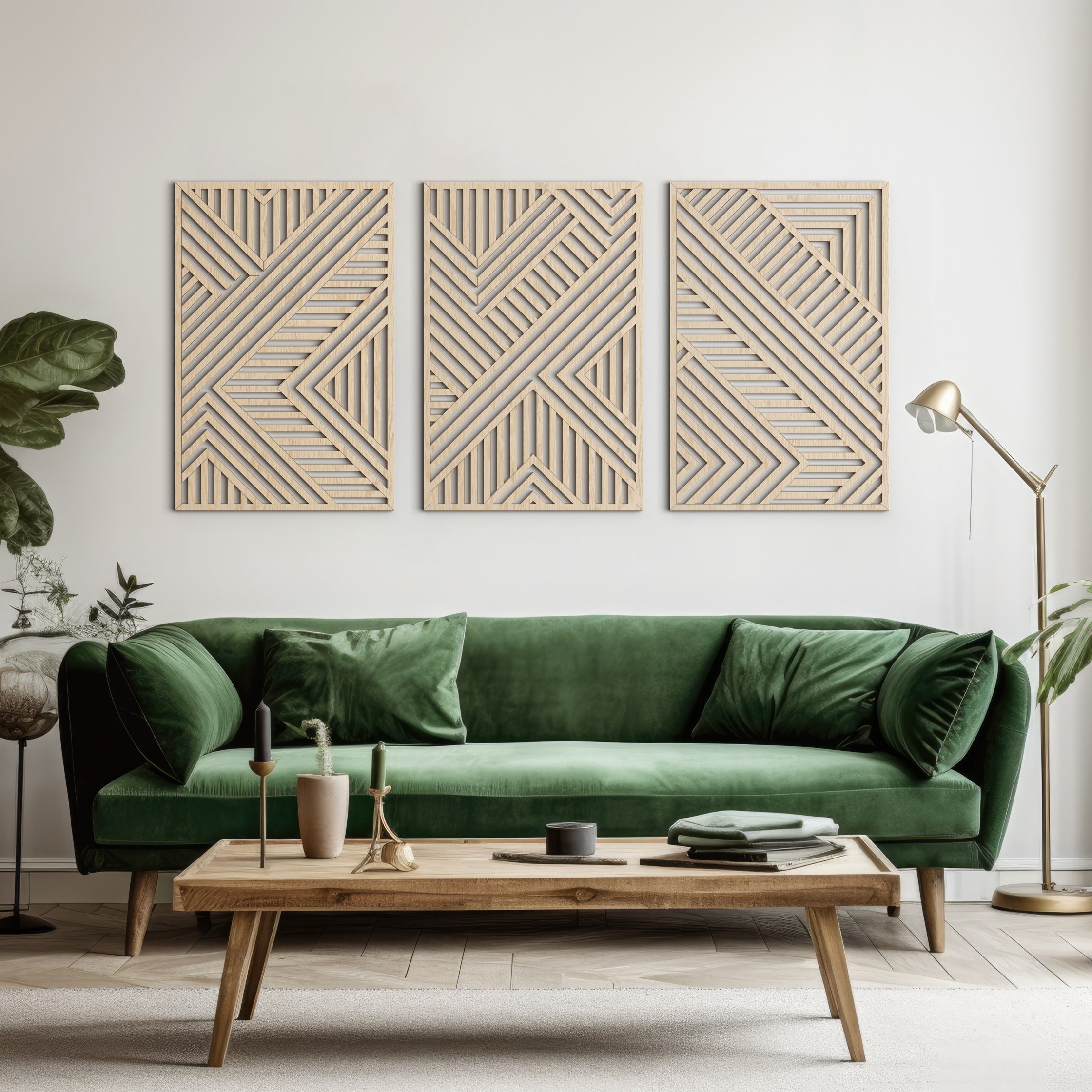 Geometric TrioSet 01 - wall decor