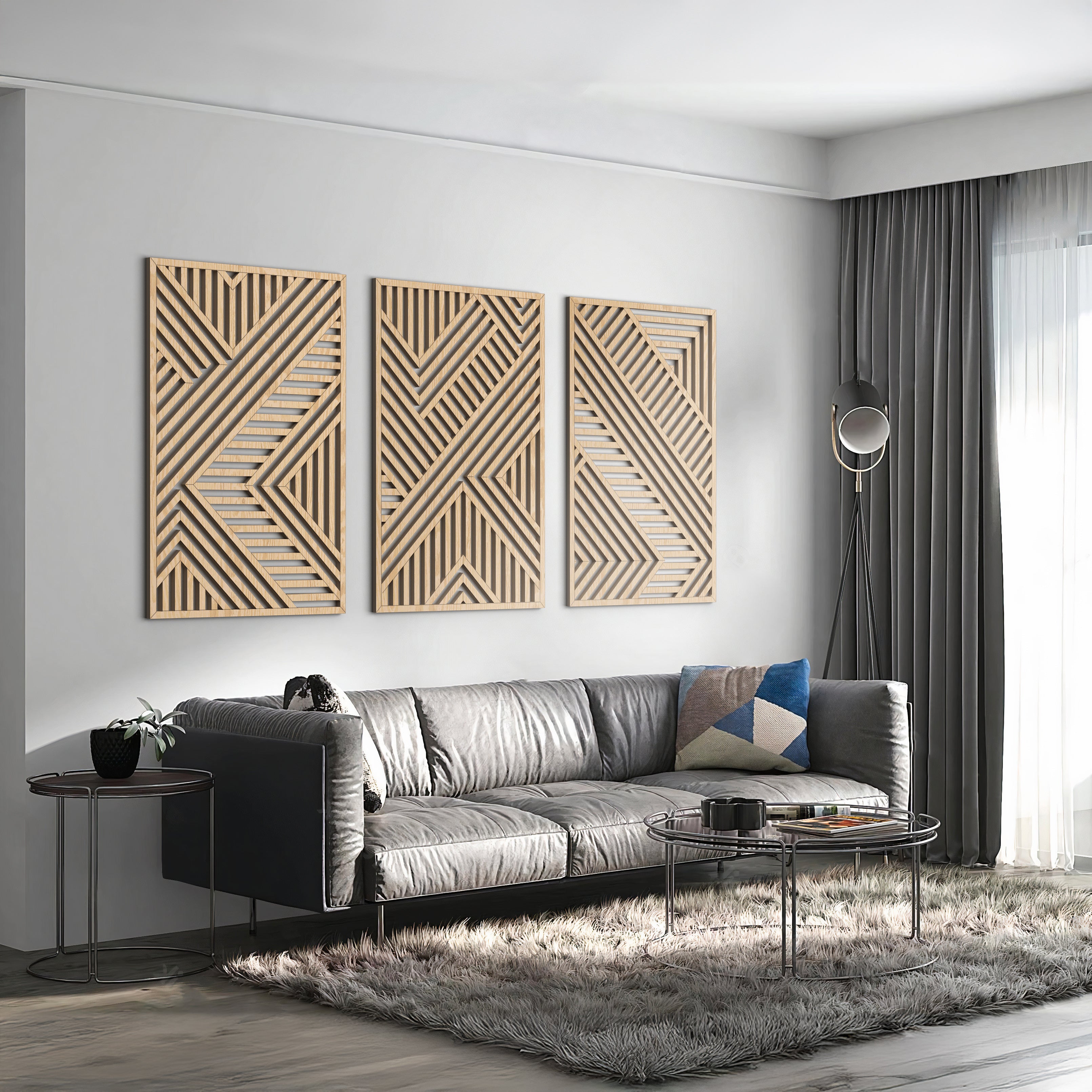 Geometric TrioSet 01 - wall decor
