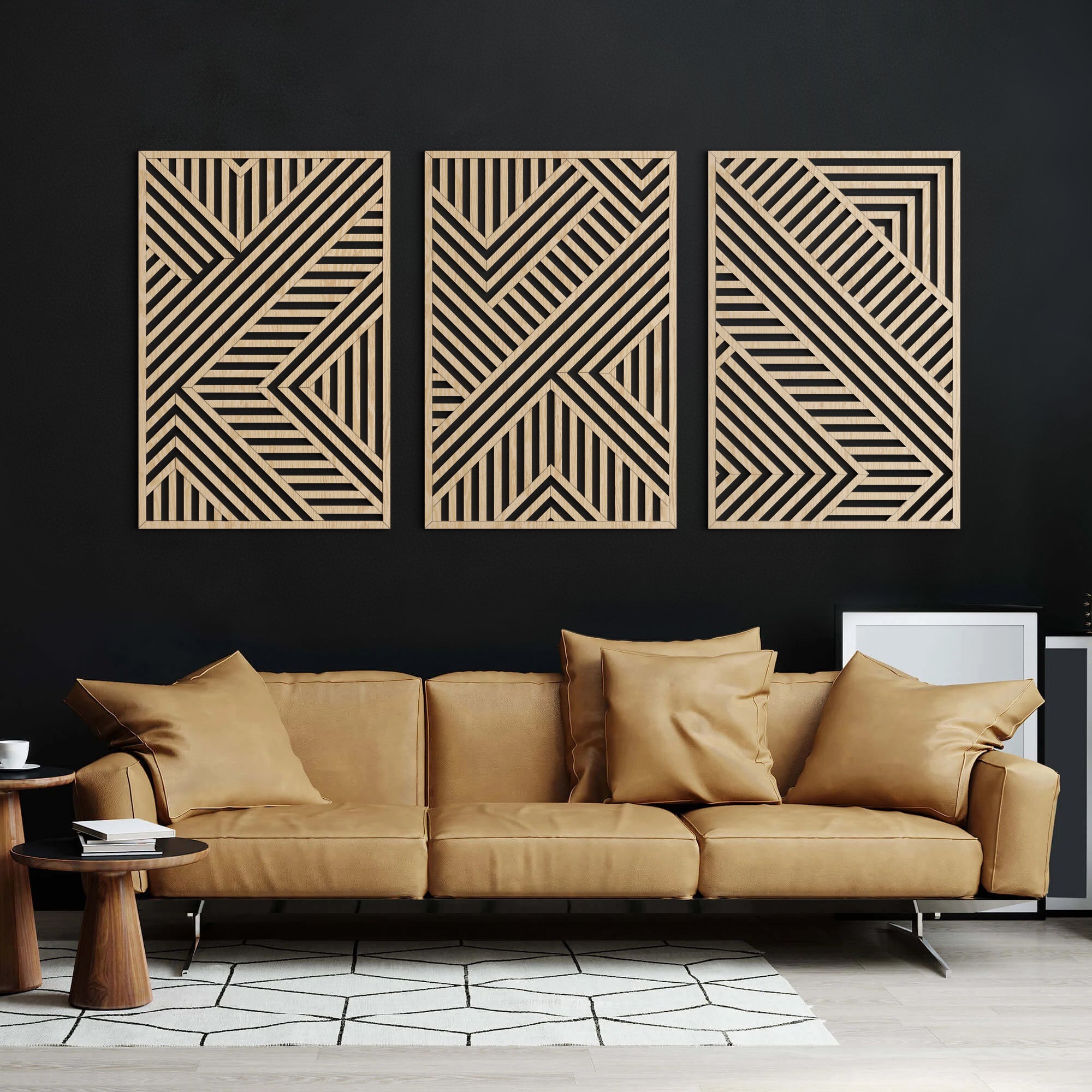 Geometric TrioSet 01 - wall decor