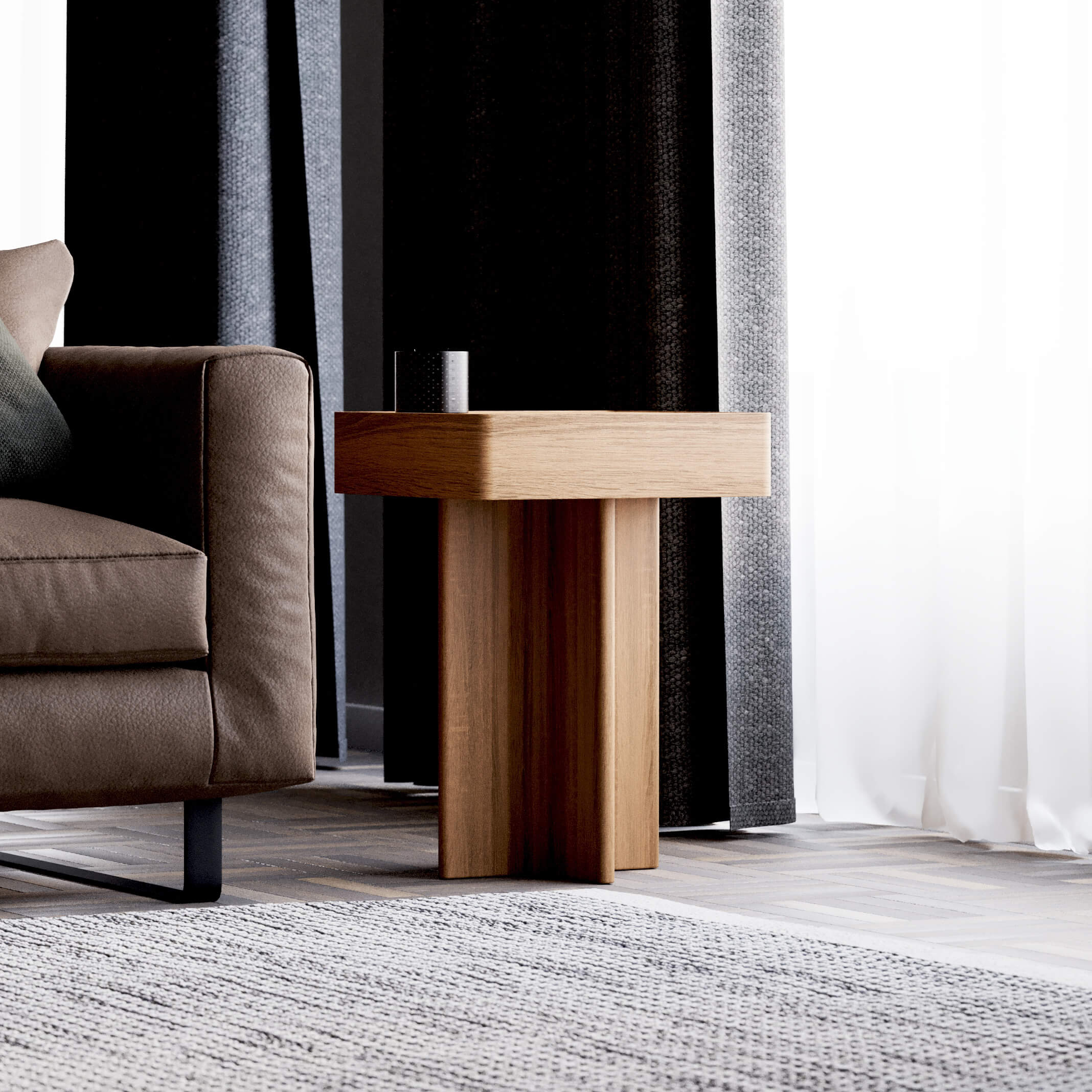 THE LENS  - side table