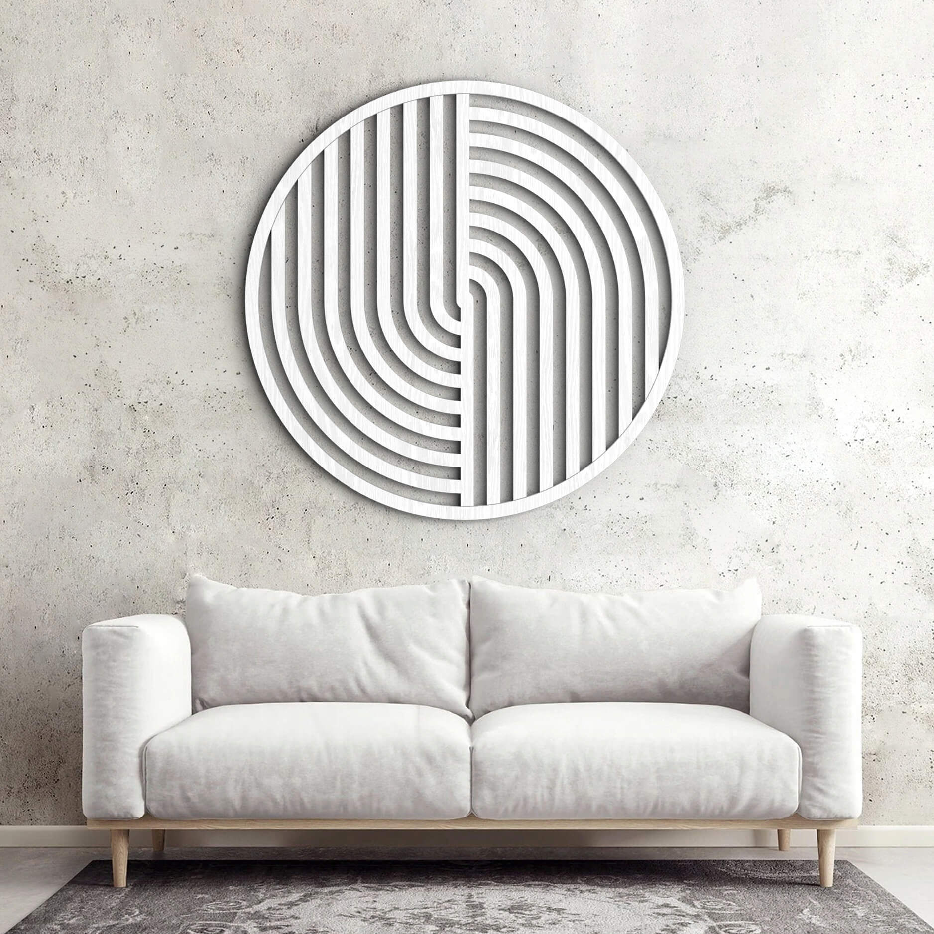 Geometric Mono 01 - wall decor