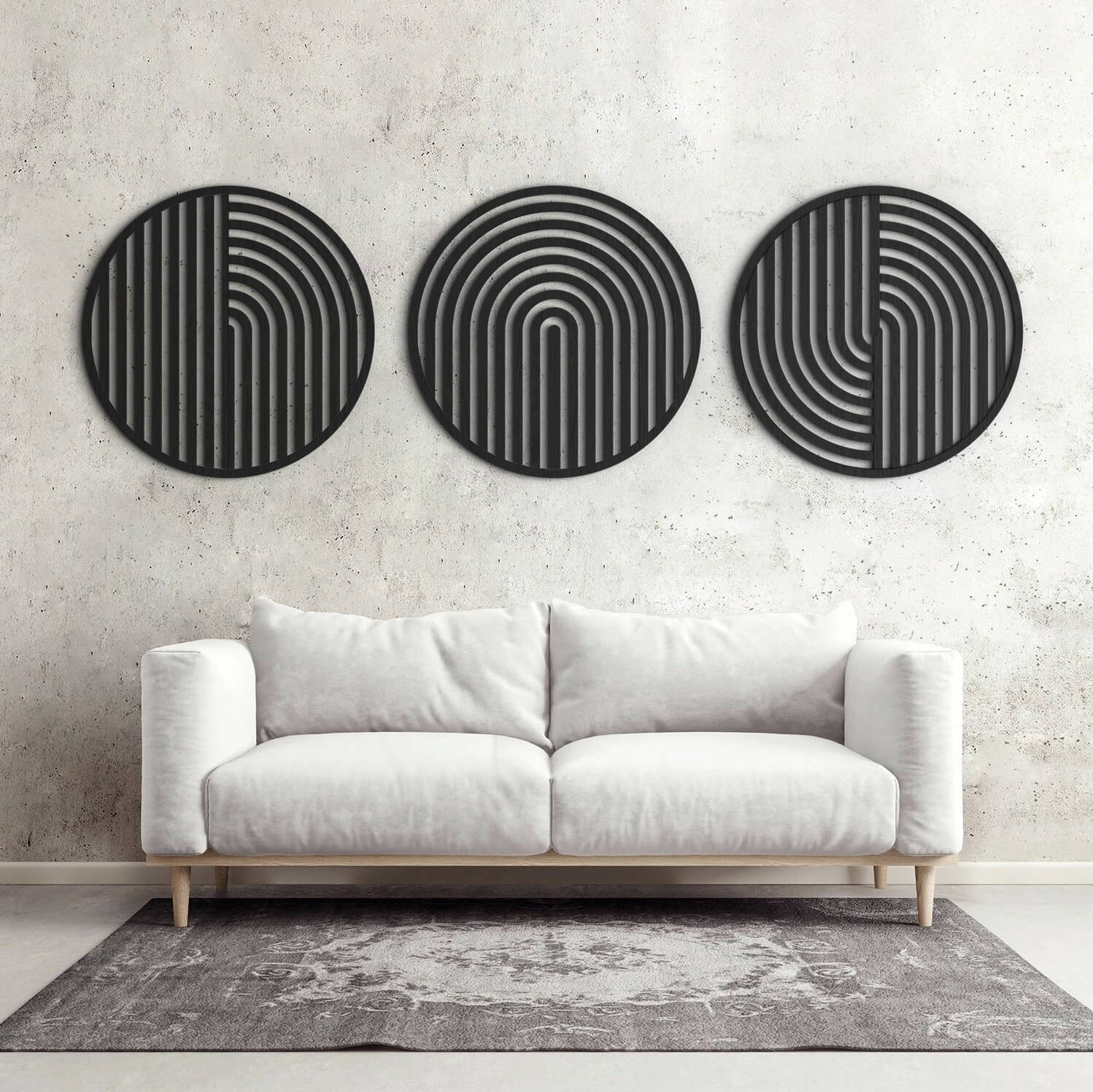 Geometric TrioSet 02 - wall decor