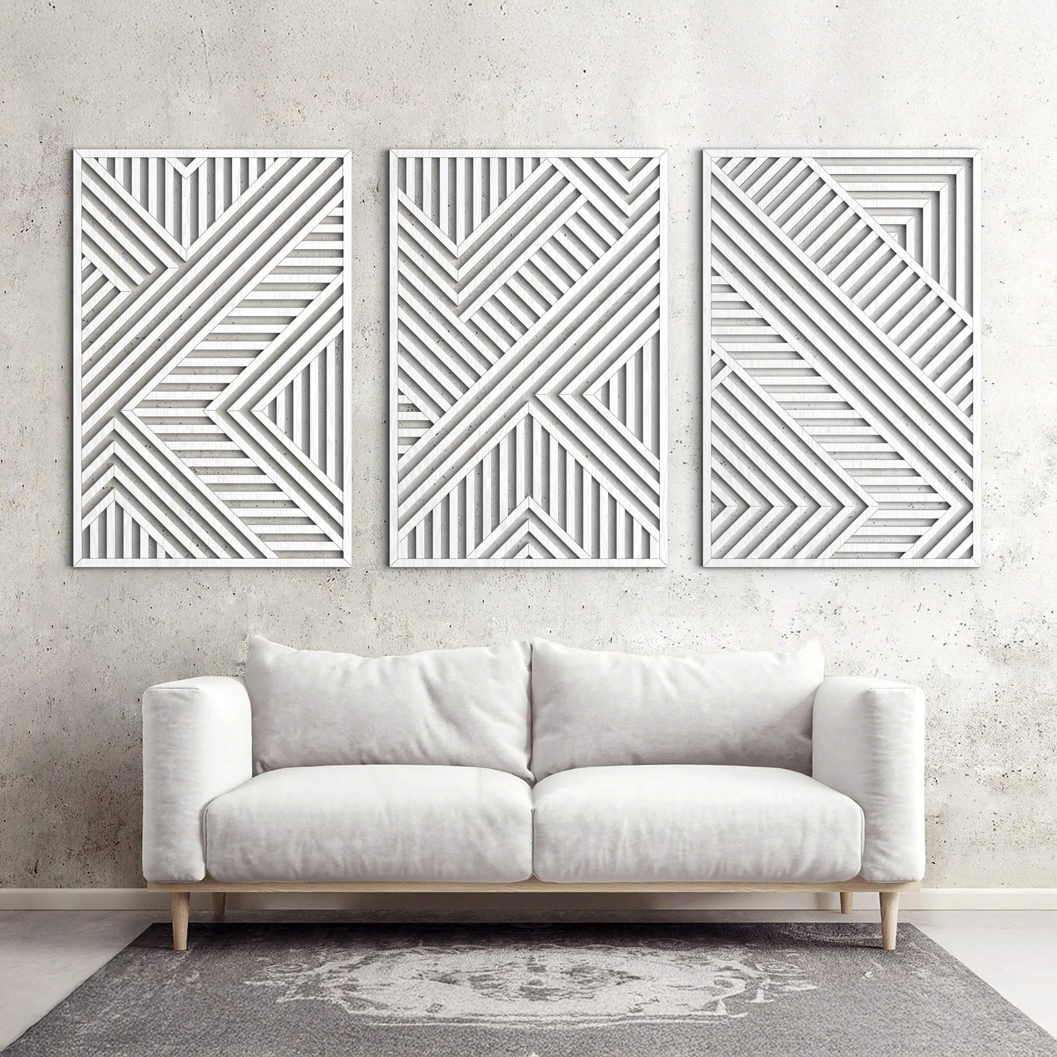 Geometric TrioSet 01 - wall decor