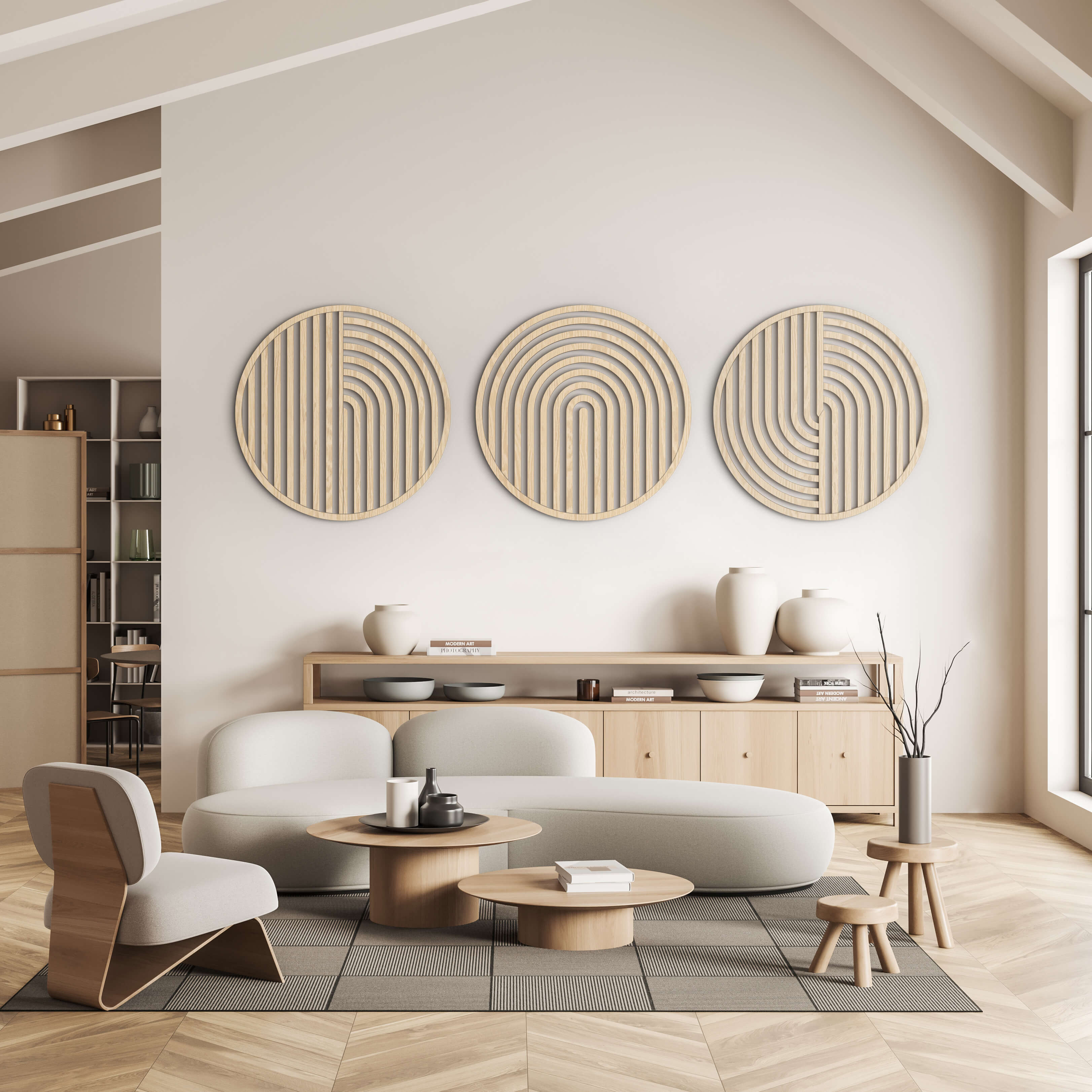 Geometric TrioSet 02 - wall decor
