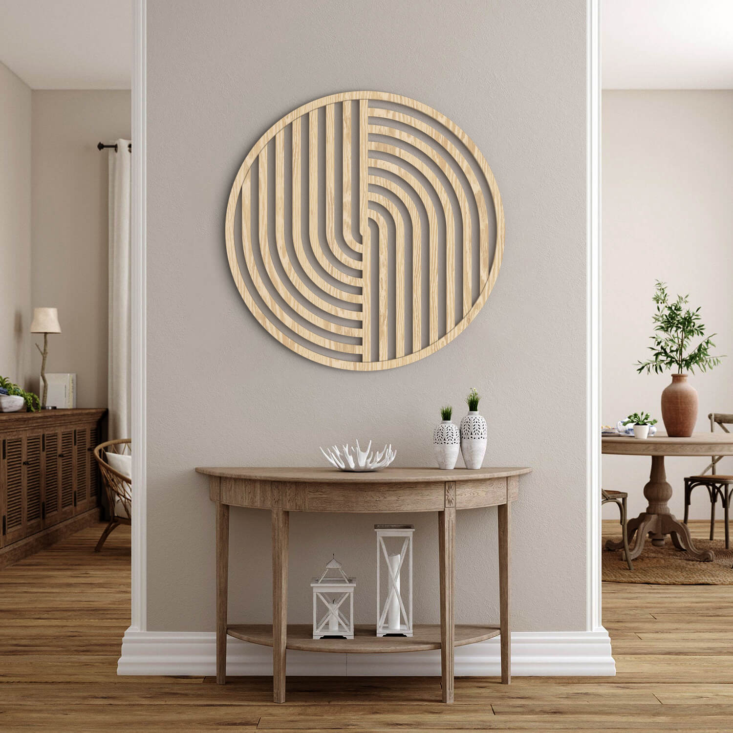 Geometric Mono 01 - wall decor